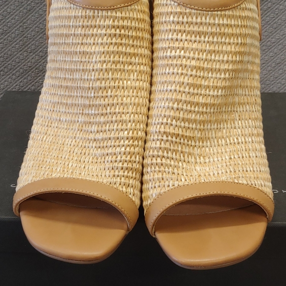 Steven Raffia Sweep Pump Natural Multi-10 - Picture 6 of 14